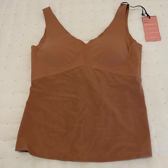 Honeylove LiftWear Tank Women's 3X | Cinnamon | Wireless Support | NWT - Picture 2 of 4